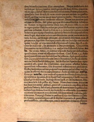 Disputatio Theologica Solennis De Unione Hypostatica Duarum Naturarum In Christo : Instituta Occasione dicti Apostolici Coloß. cap. 2. v. 9. ...