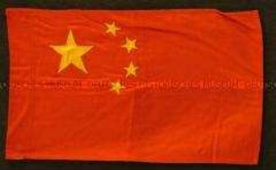 Flagge von der Volksrepublik China