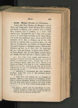 2556. Meyer (Abramson oder Abrahamson)