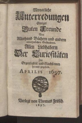Aprilis 1697.