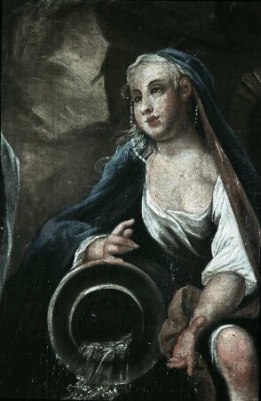 Ceres und die Quellnymphe Cyane Arethusa