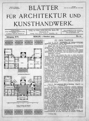 No. 10, 1. Oktober 1903