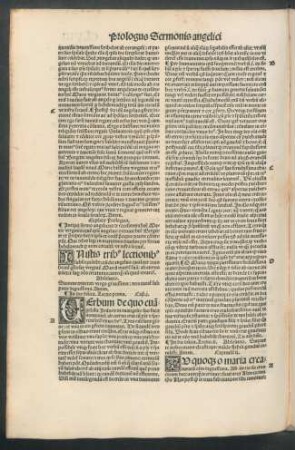 Incipit sermo angeliucs de excellentia beate Marie virginis ...