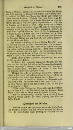 Durchfall der Rinder