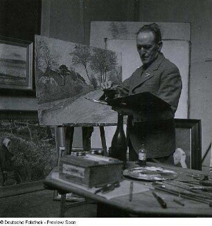 Portraitserie Fritz Mackensen
