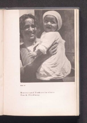Bild 49 - Mutter und Tochter in einer Emek-Siedlung
