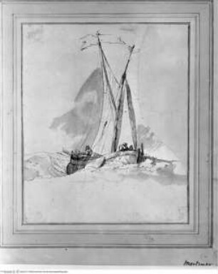 Fischerboot auf See