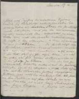 Brief von Unbekannt an Regensburgische Botanische Gesellschaft
