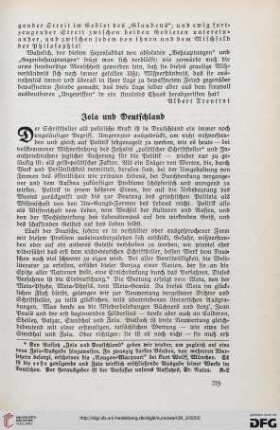 Zola und Deutschland