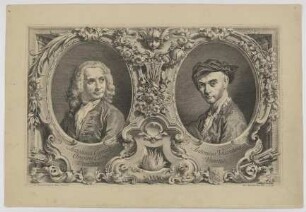 Bildnisse des Antonius Canale und des Antonius Visentini