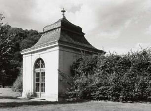 Gartenpavillon : Schloss Weesenstein, Pavillon im Schlosspark