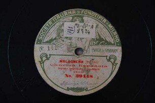 Malaguena : Cancion Espanola / Pagans