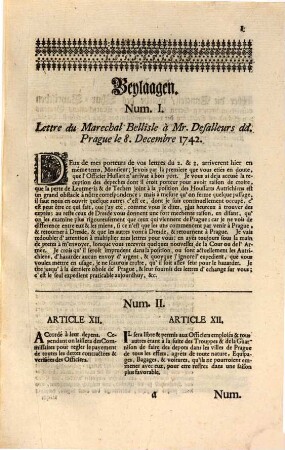 Beantwortung Des von Der Chur- und Fürstlich-Bayerischen Gesandschafft Zu Franckfurth den 17. Martii 1744. Ubergebenen Memorialis