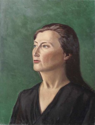 Bildnis der Frau des Künstlers (unvollendet)
