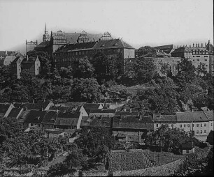 Bautzen, Ortenburg, vom Protschenberg gesehen
