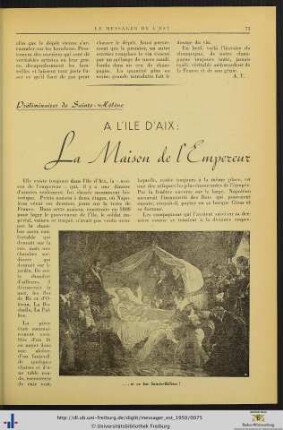 A L'Ile d'Aix: La Maison de l'Empereur.