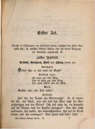 Sämtliche Werke : von Julius Mosen, 4