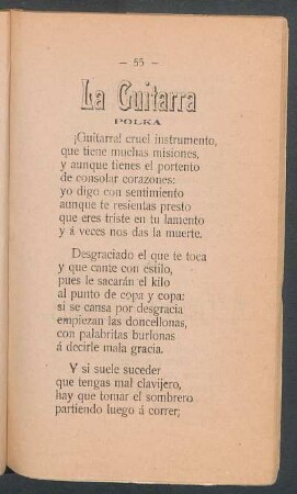 La guitarra : Polka