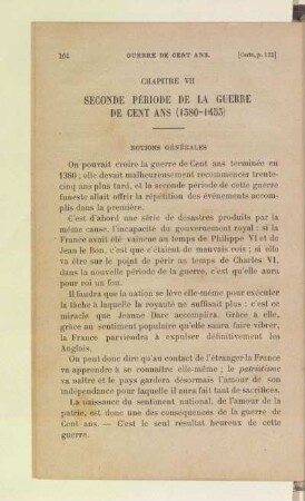 Seconde période de la guerre de cent ans (1380 - 1453)