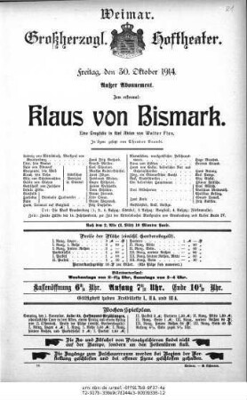 Klaus von Bismark