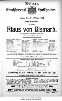 Klaus von Bismark