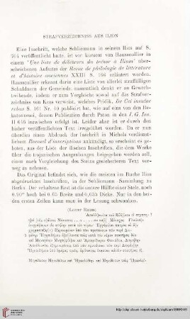 24: Strafverzeichniss aus Ilion