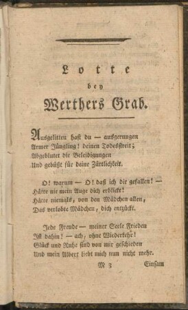 Lotte bey Werterhs Grab
