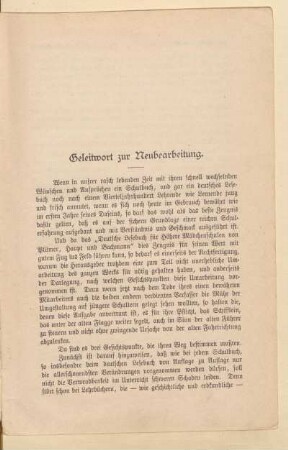 Geleitwort zur Neubearbeitung