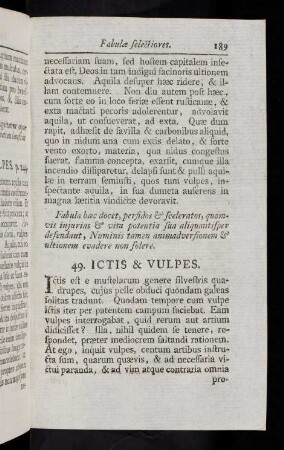 189-191, 49. Ictis & Vulpes. -