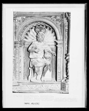 Altar des Heiligen Hieronymus, Detail Hauptgeschoss, rechte Seite: Johannes der Täufer