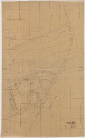 I.G.-Farben, Frankfurt/Main Verwaltungsgebäude: Laboratorium: Lageplan 1:200