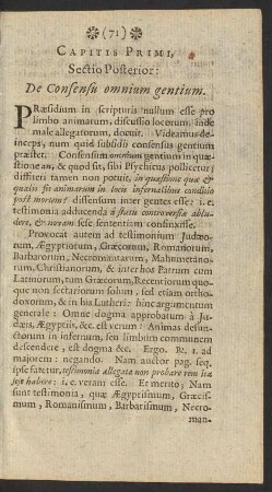 Capitis Primi