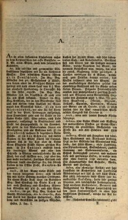 Johann Hübner's Zeitungs- und Conversations-Lexikon : ein vaterländisches Handwörterbuch, 1. A bis F