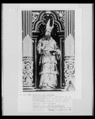Statue des heiligen Melchisedech