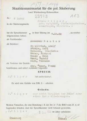 Hilger, Johann