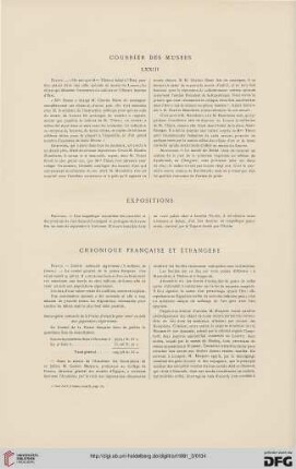 Expositions