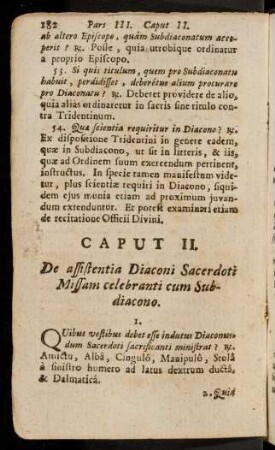 182-192, Caput II