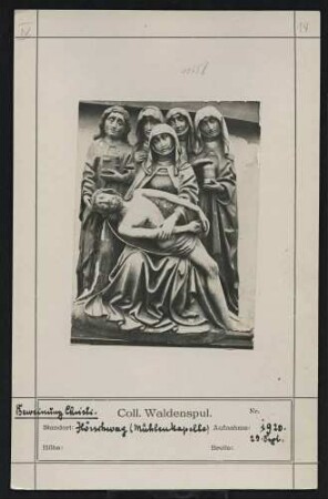 Beweinung Christi Standort: Hörschwag (Mühlenkapelle)