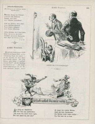 "Höchste Devotion" "Wie lieb sollt'st Du mir sein!"