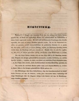 Beitraege zur Lehre vom schraeg-ovalen Becken : Mit einer lithograph. Tafel