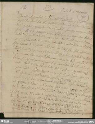 Eigenh. Brief von Franz Bopp an August Wilhelm von Schlegel, Berlin, 26.05.0182