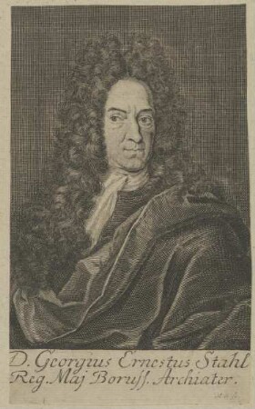 Bildnis des Georgius Ernestus Stahl