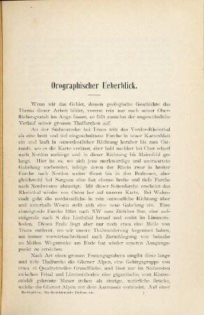 Das geotektonische Problem der Glarner Alpen, [1]. Text