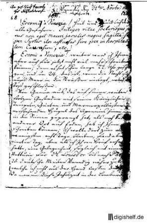 68: Brief von Wilhelm Heinse an Friedrich Heinrich Jacobi