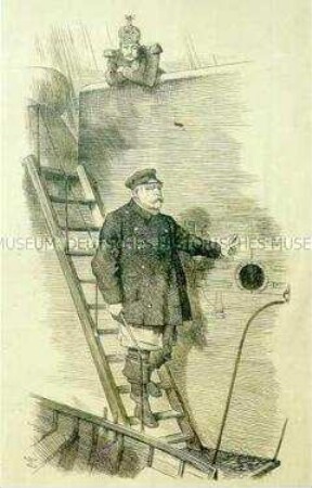 Postkarte zur Ausstellung "Bismarck, Preußen, Deutschland und Europa"