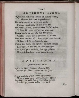 Antinous. [Heros]. [ ... mit Abbildungsbeschreibung].
