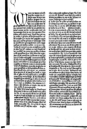 Wente me denne etlicke register vindet de af/ seine aver dē text des sassen spigels [...]