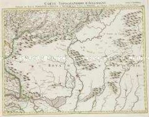 Grand Atlas . Bl. 63 (Mähren, Österreich, Ungarn): Contenant une Partie du Margraviat de Moravie, d'Autriche et les Frontiere de Hongrie,