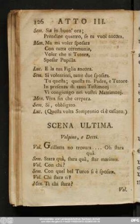 Scena Ultima.