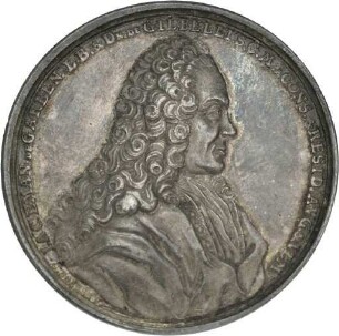 Medaille auf Jakob Emanuel von Garben